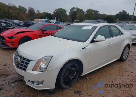 2012 Cadillac Cts Premium из США, поврежденный, VIN 1G6DP5E39C0108816